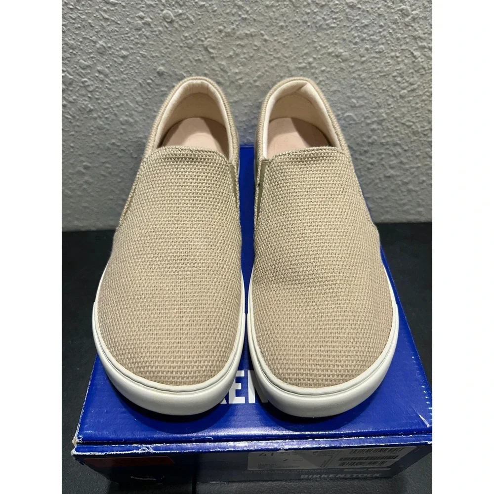 Birkenstock Oswego Knit Suede Sand EU 41 US L10 M8 Womens Mens